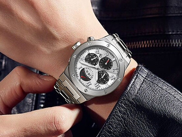 High Quality Custom Men's Stainless Steel Automatic Wristwatch Sapphire Case Dial Glass Luxury Wholesale Mechanical Watches